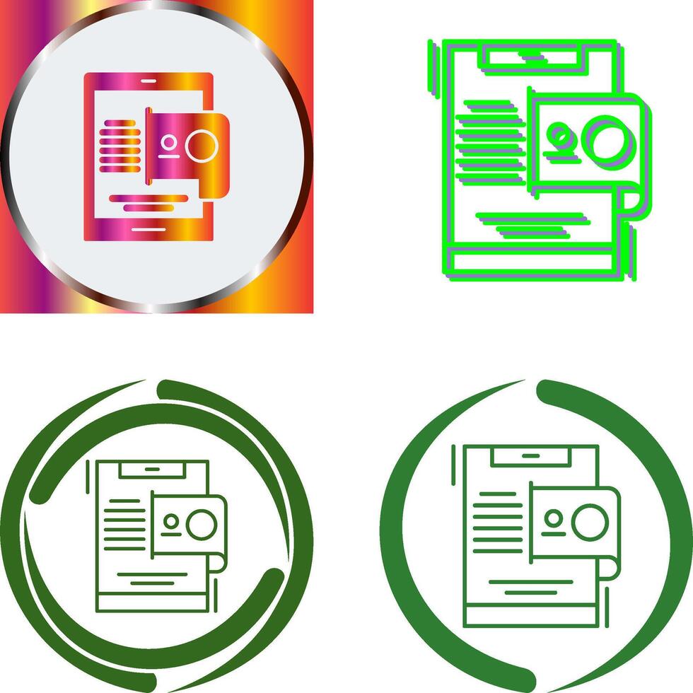 Mobile Payment Icon Design vector
