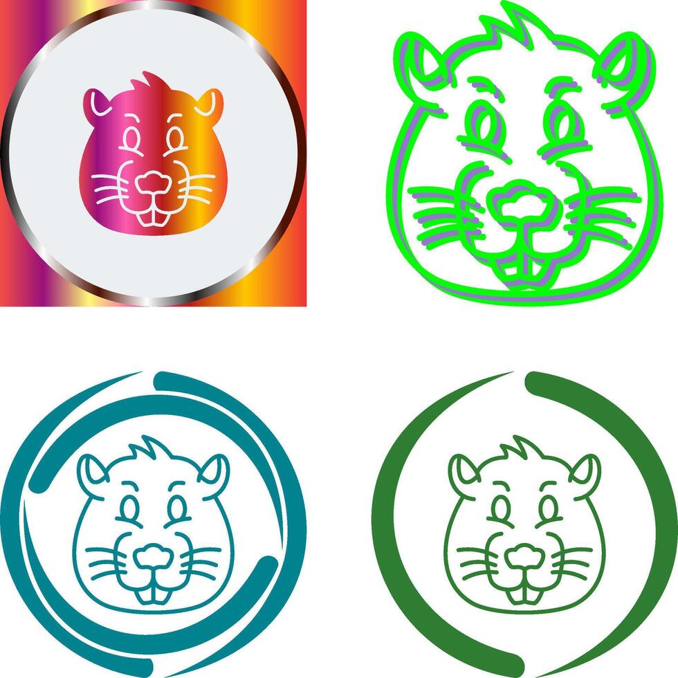 Beaver Icon Design vector