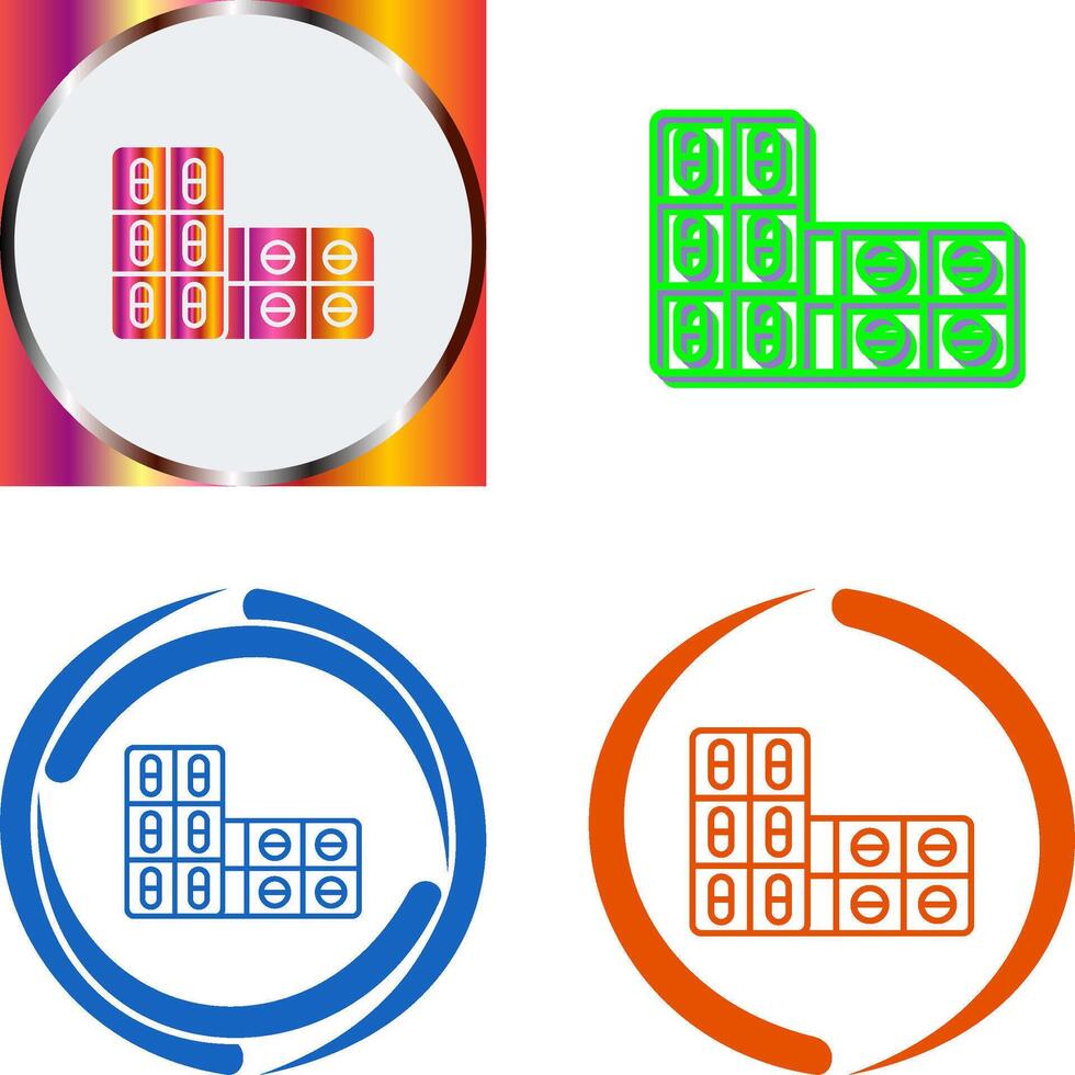 Aspirin Icon Design vector
