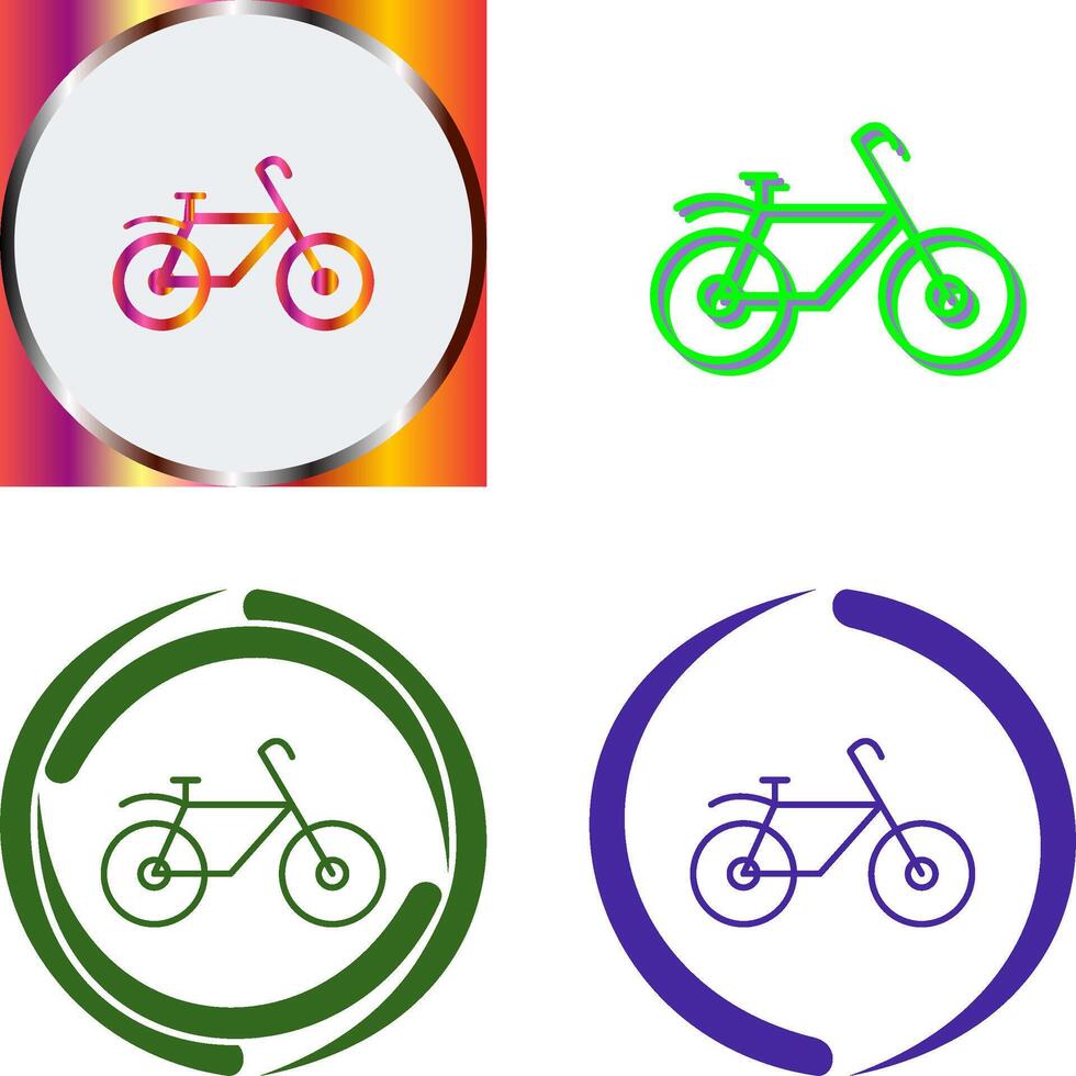 Bicycle Icon Design vector
