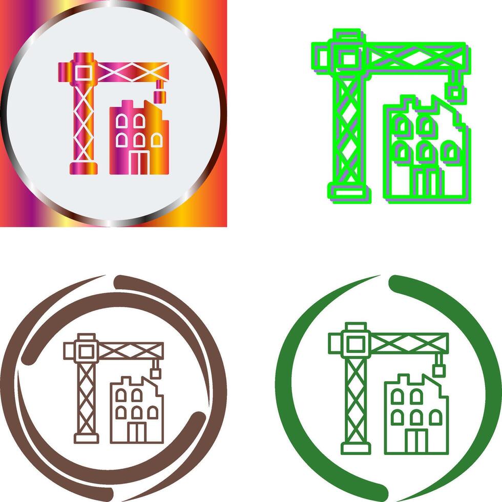 Construction Icon Design vector