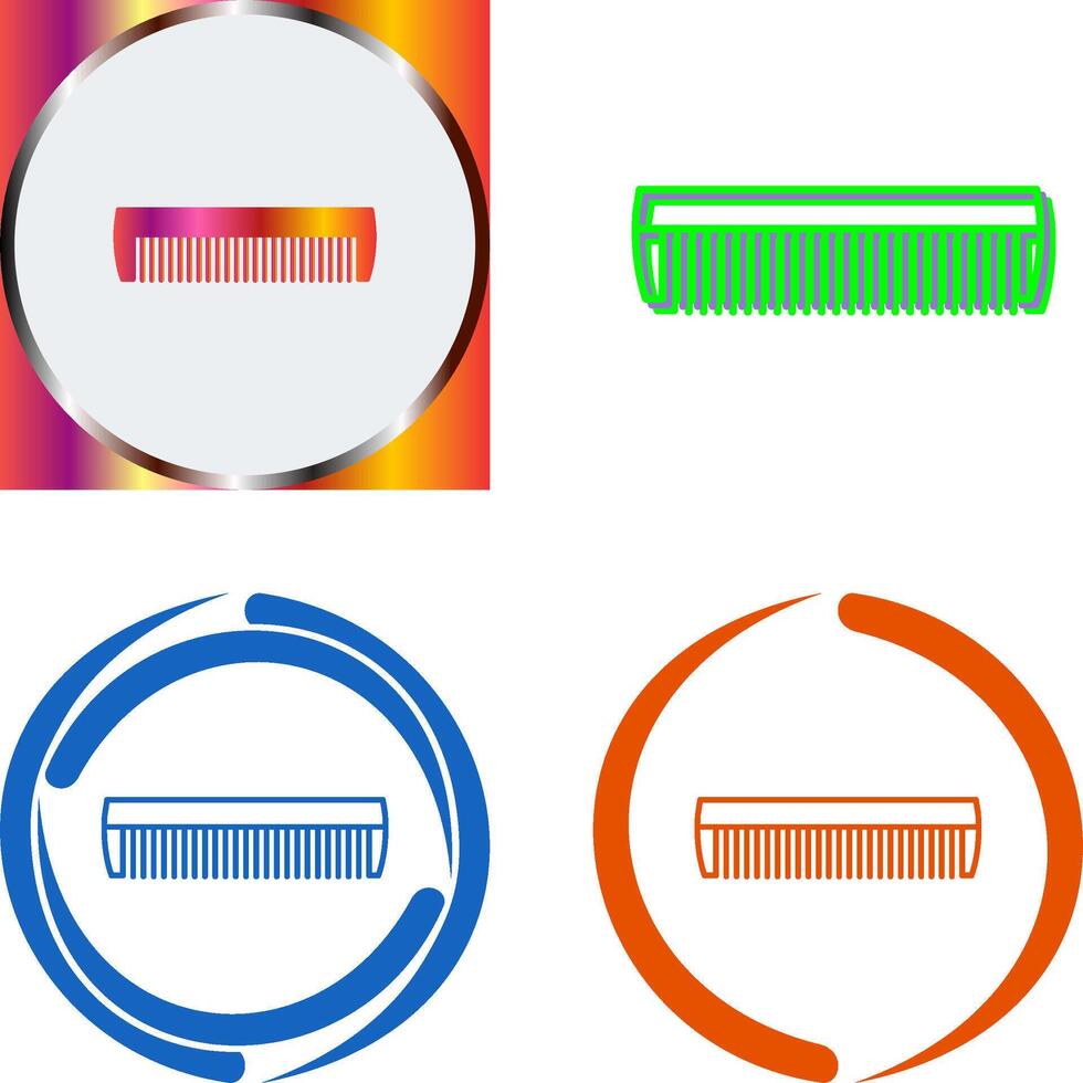 Comb Icon Design vector