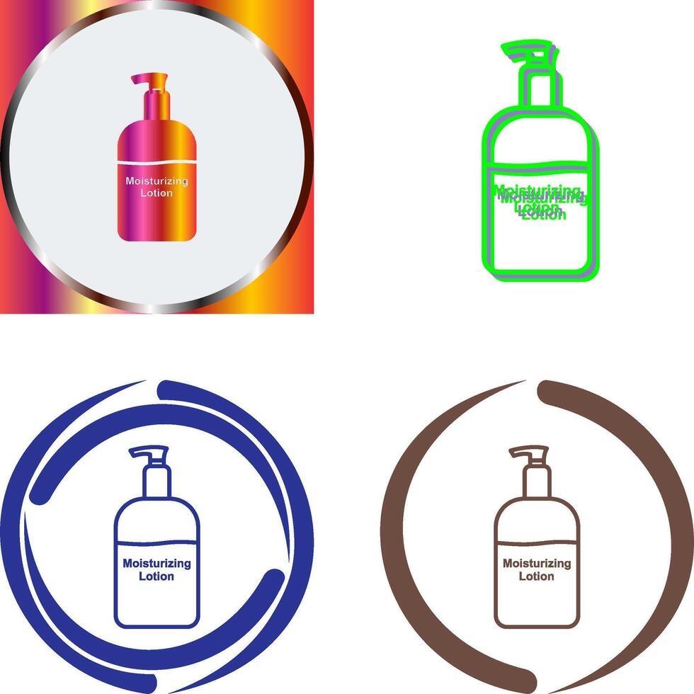 Lotion Icon Design vector