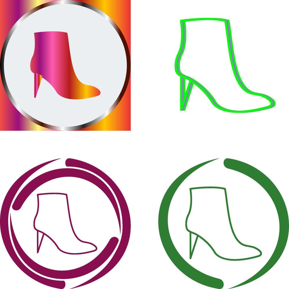 Stilletos Icon Design vector