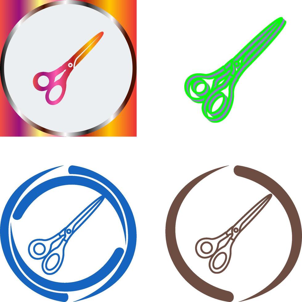 Scissors Icon Design vector