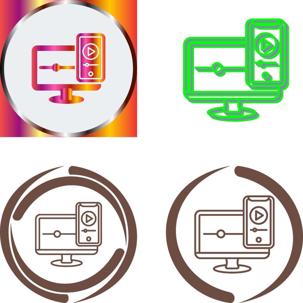 Responsive Icon Design vector