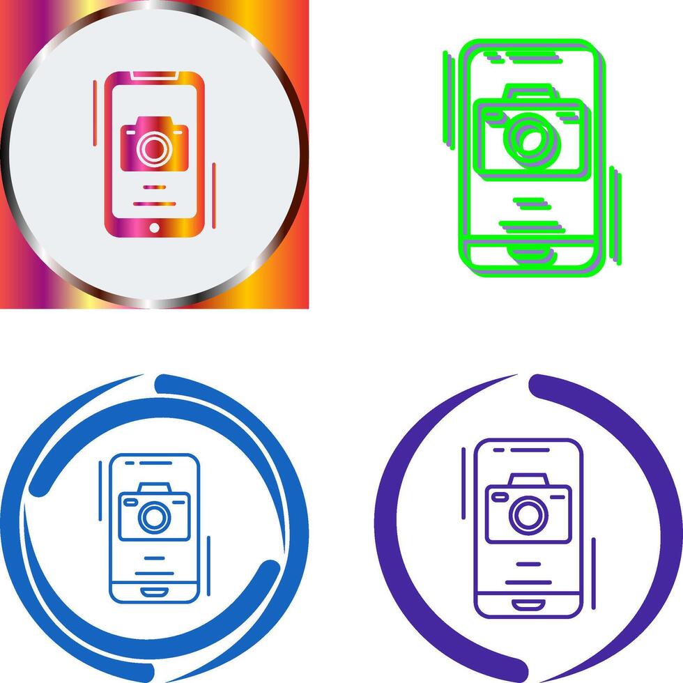 Camera Icon Design vector