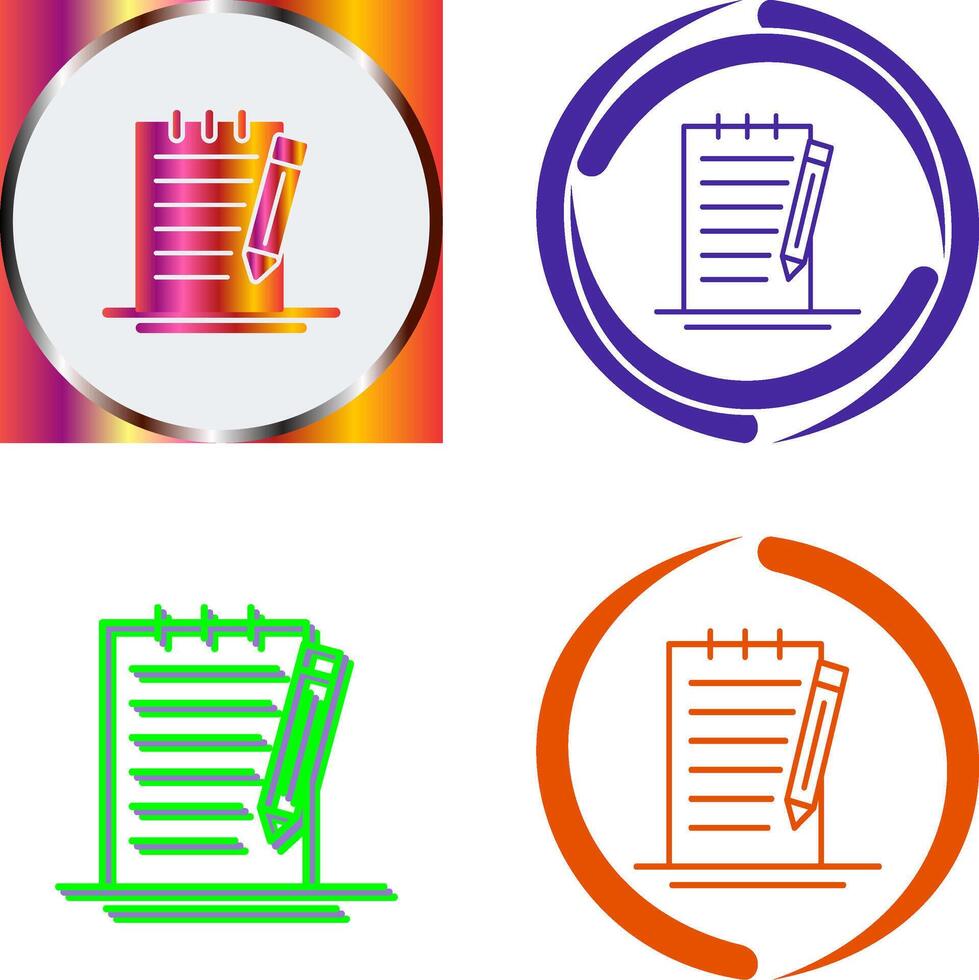 Check Up List Icon Design vector