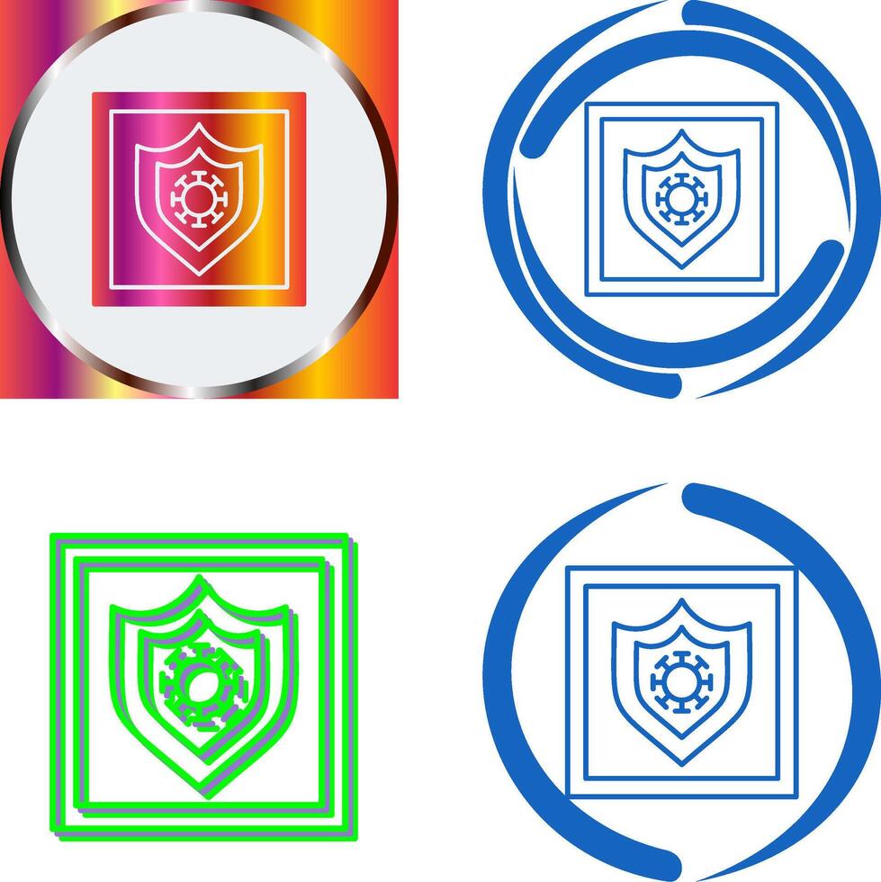 Shield Icon Design vector