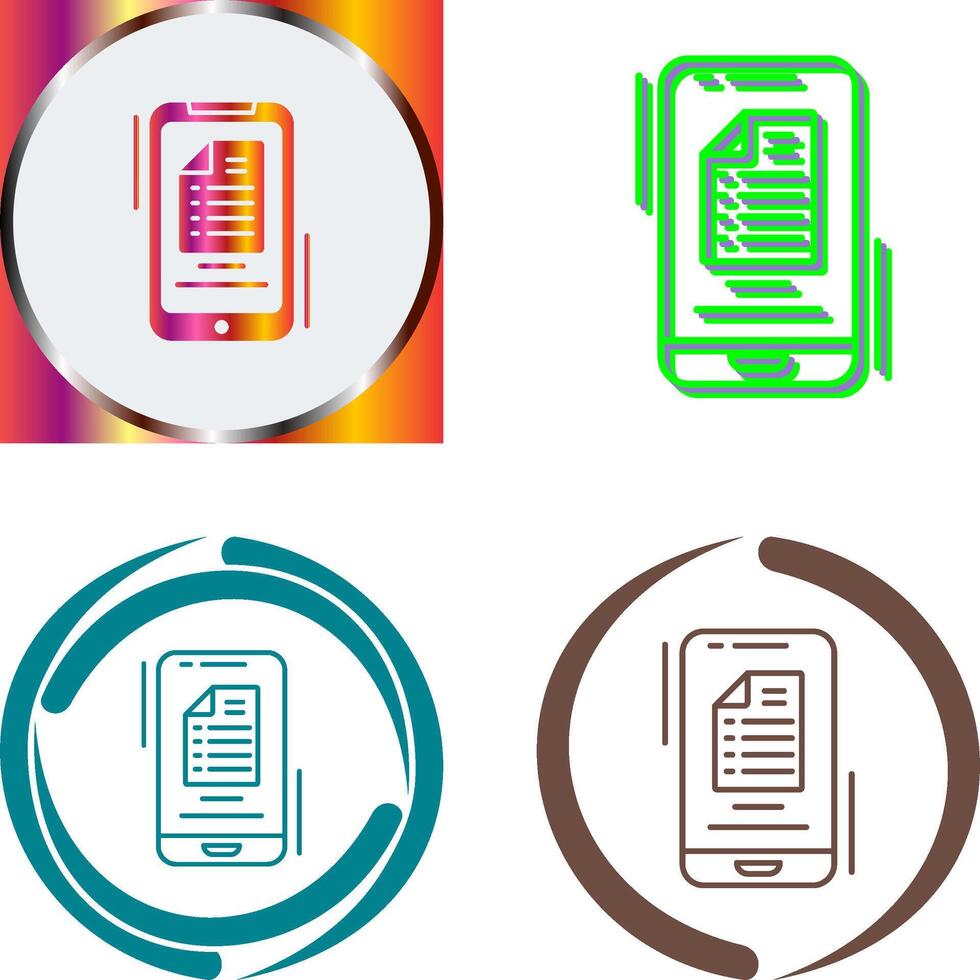 To Do List Icon Design vector