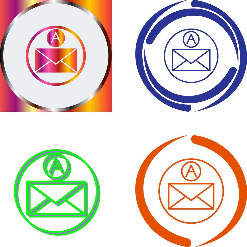 Email Icon Design vector