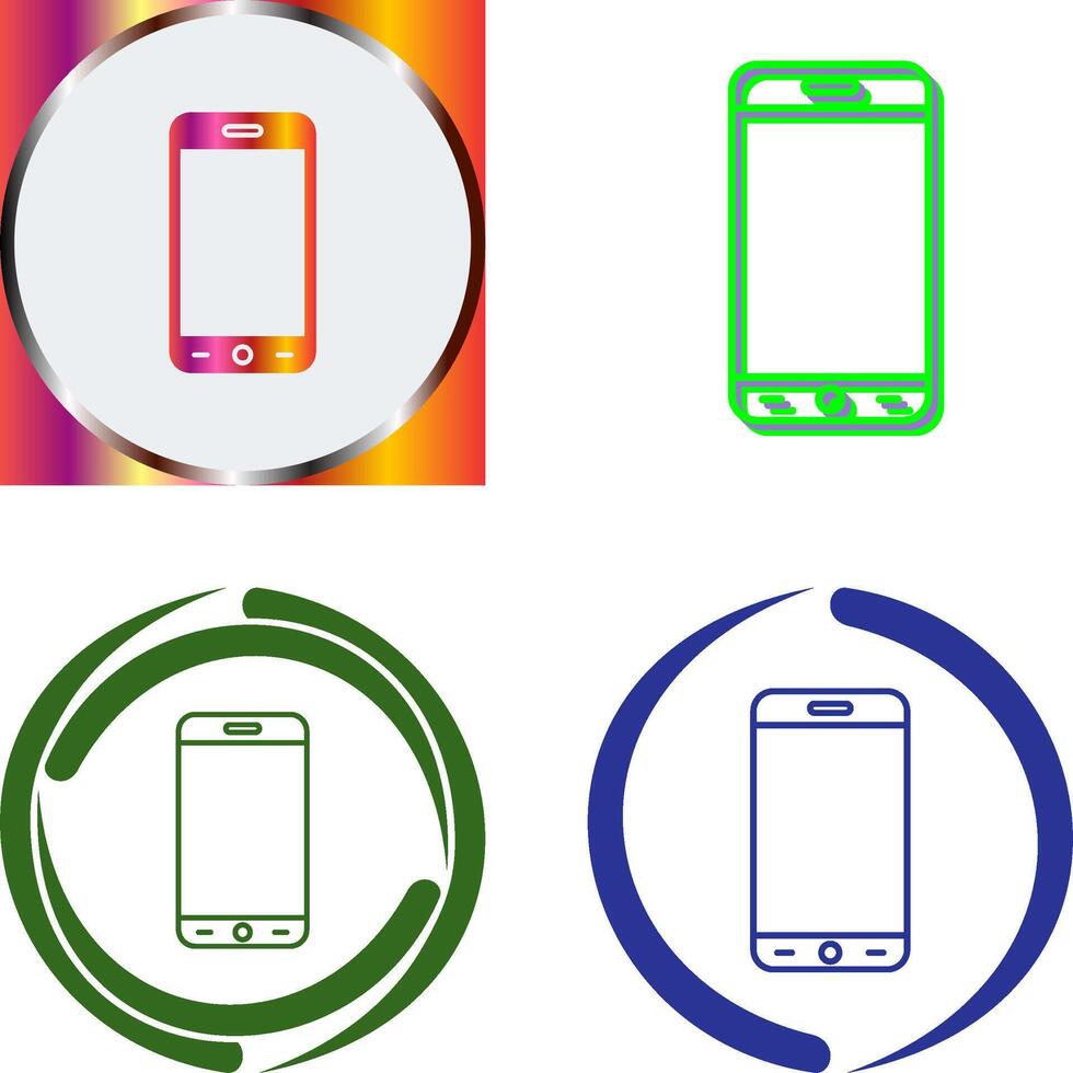 Smartphone Icon Design vector