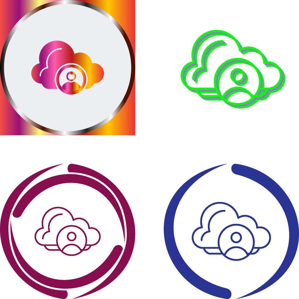 Avatar Icon Design vector