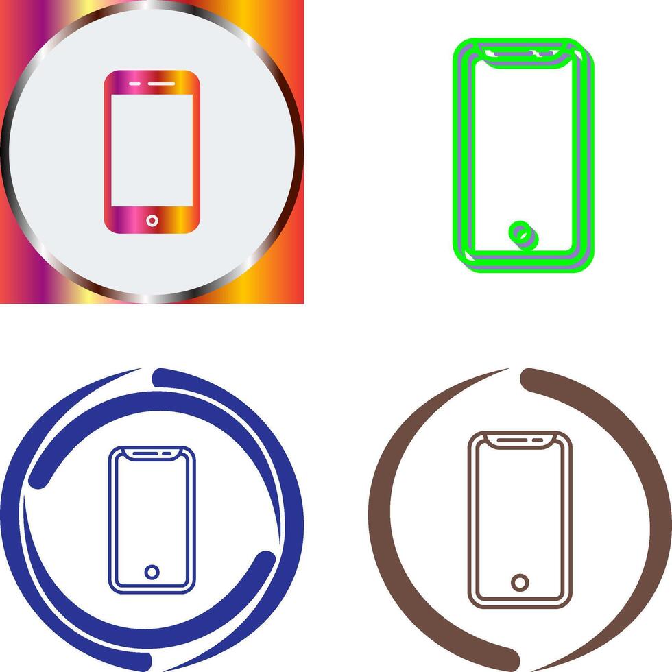 Smartphone Icon Design vector
