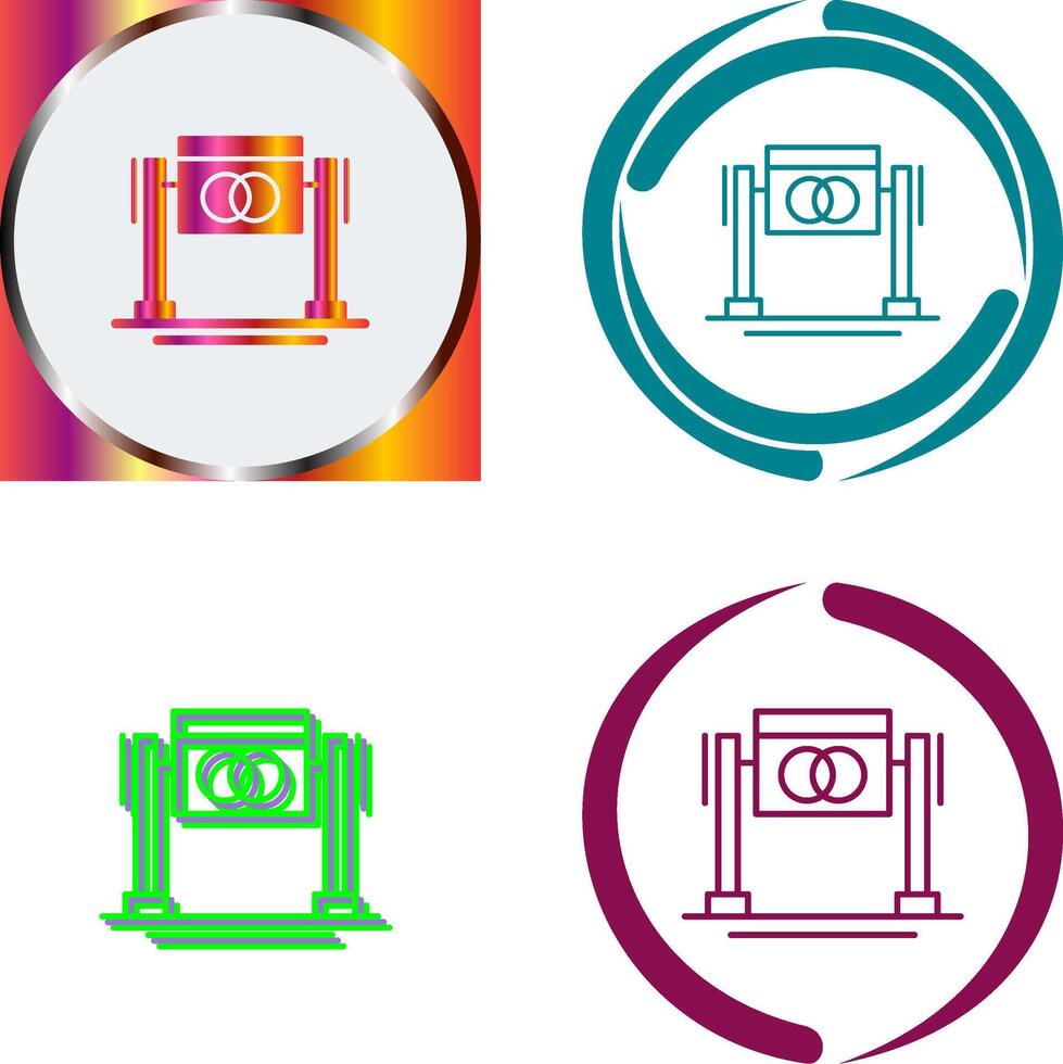 Wedding Sign Icon Design vector