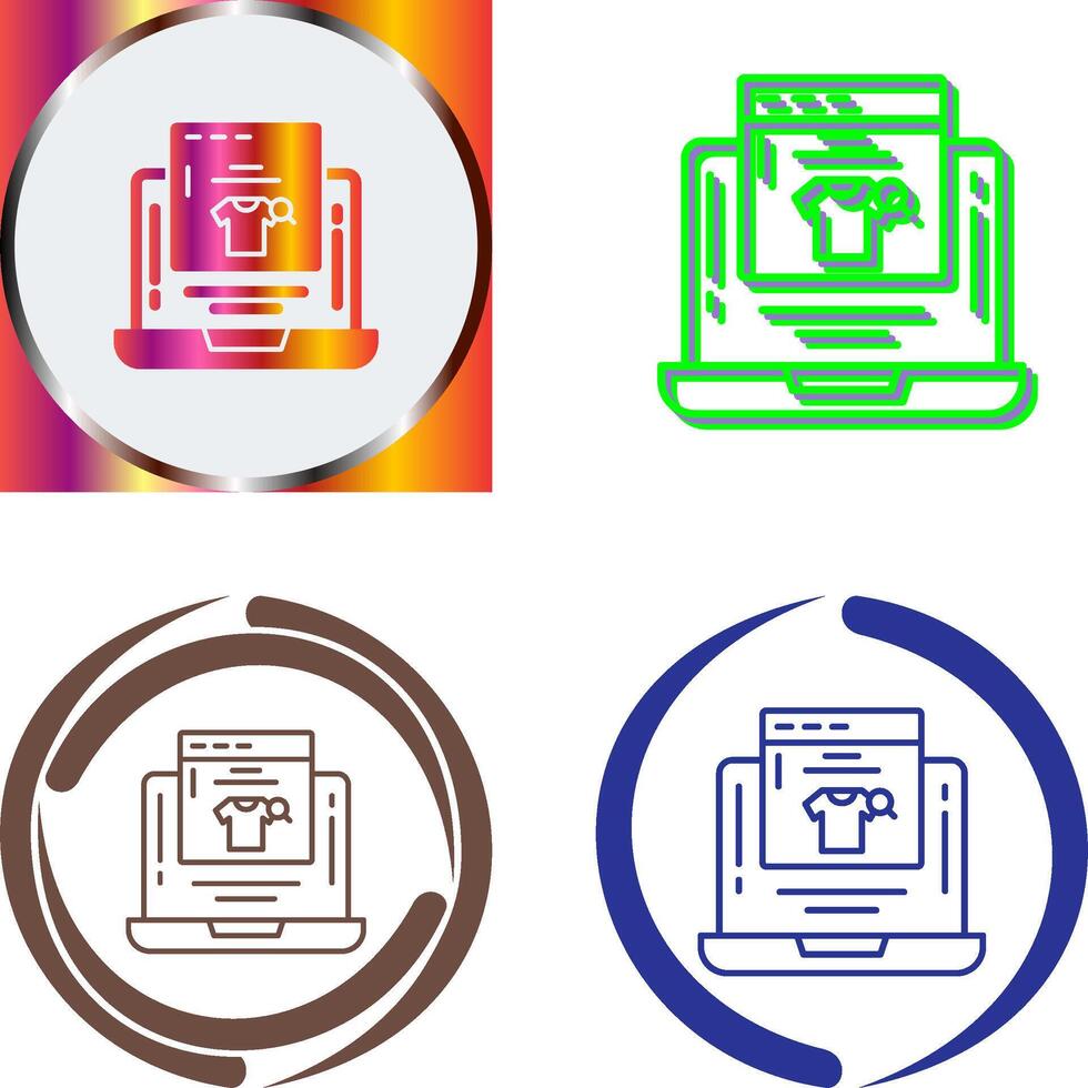 Find Icon Design vector