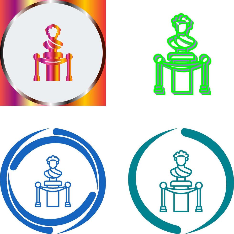 Exhibition Icon Design vector