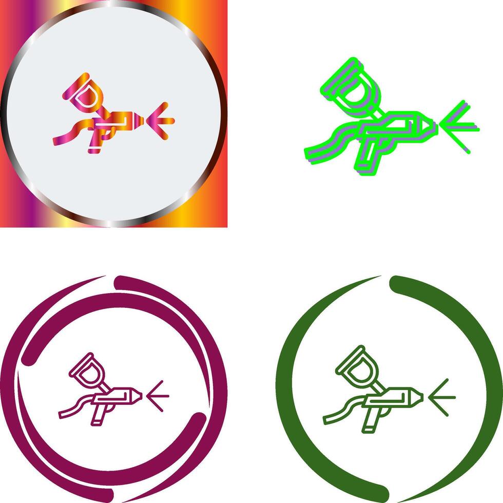 Airbrush Icon Design vector