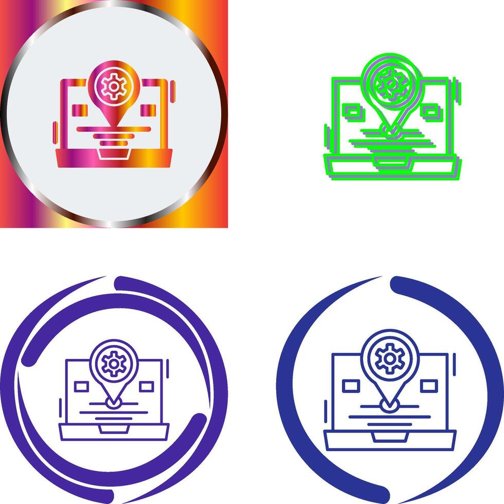Location Icon Design vector