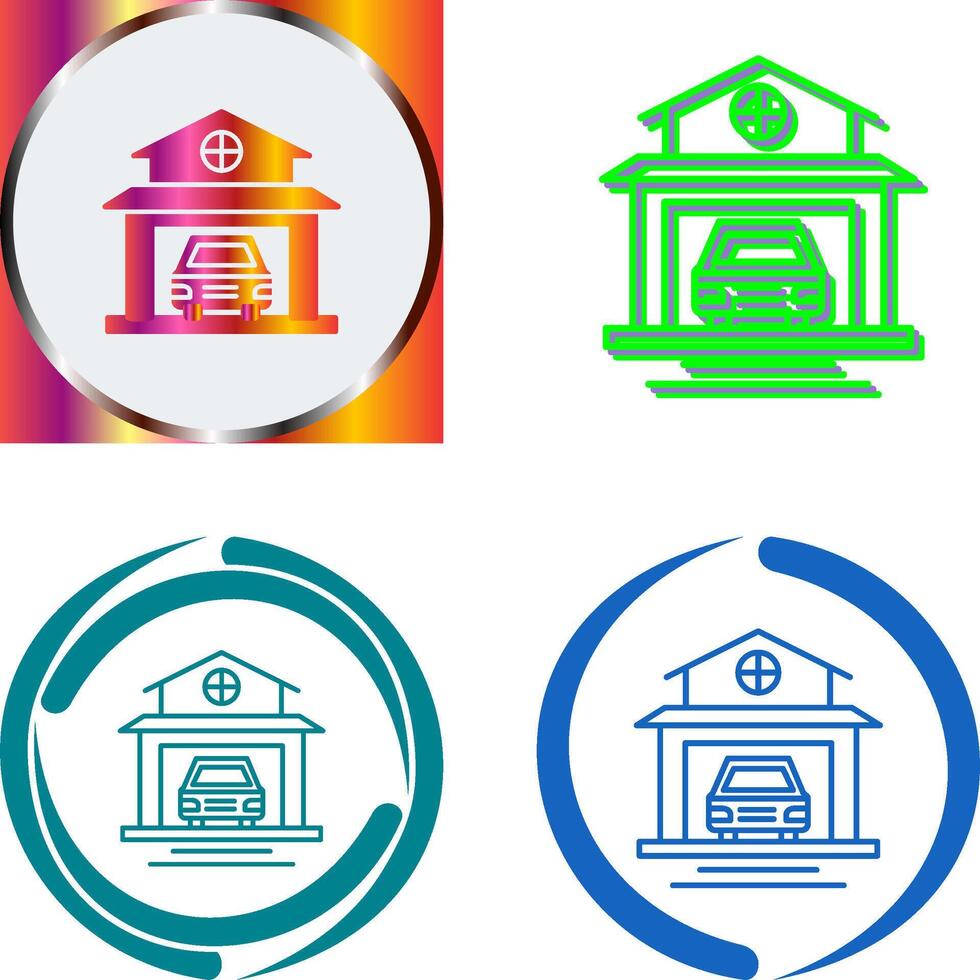 Garage Icon Design vector