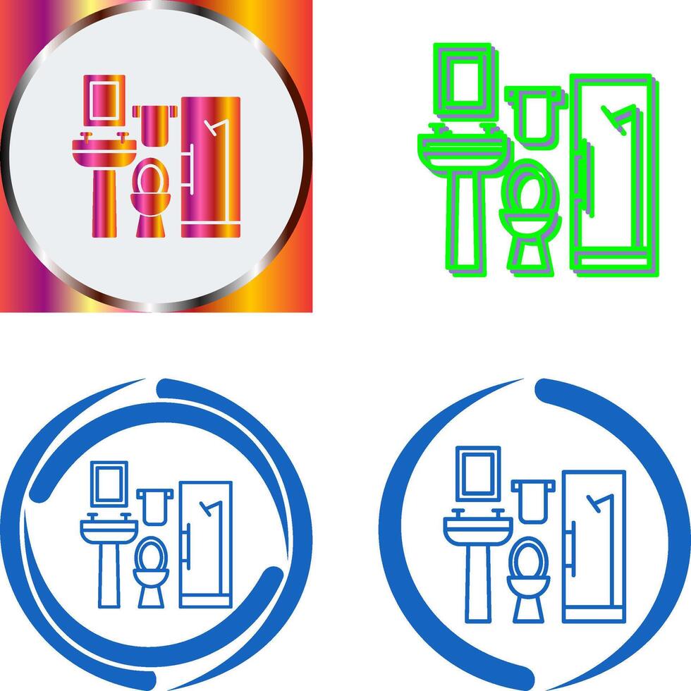 Bath Icon Design vector