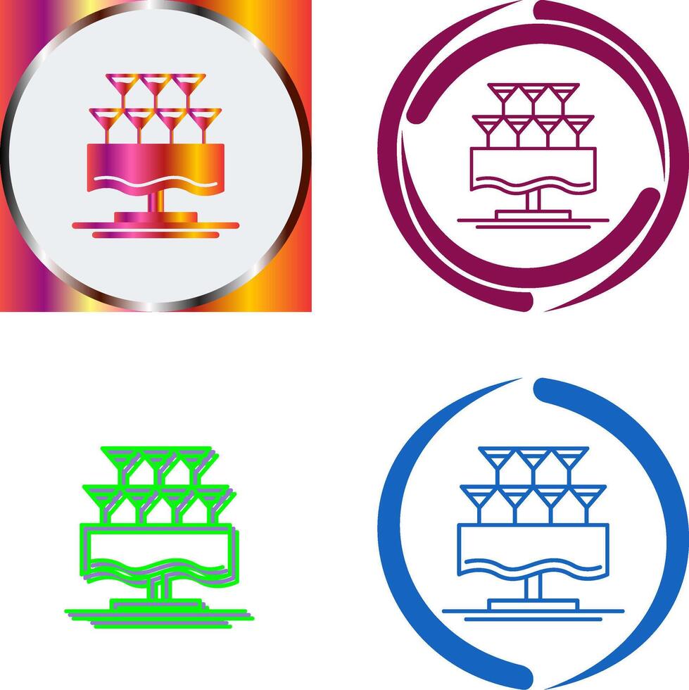 Glasses Icon Design vector