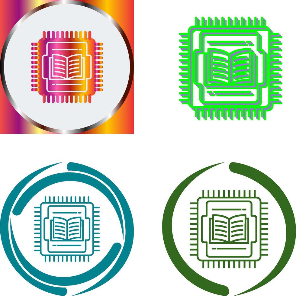 Cpu Icon Design vector