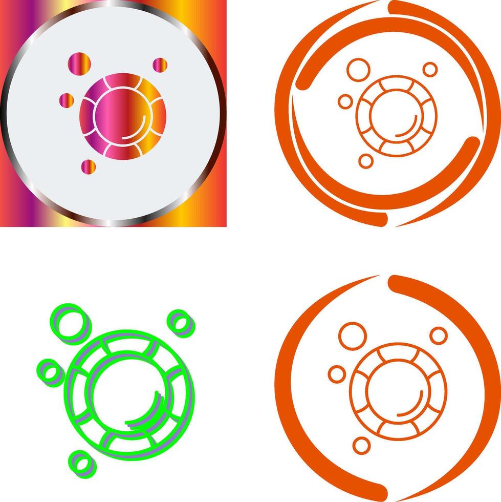 Lifesaver Icon Design vector