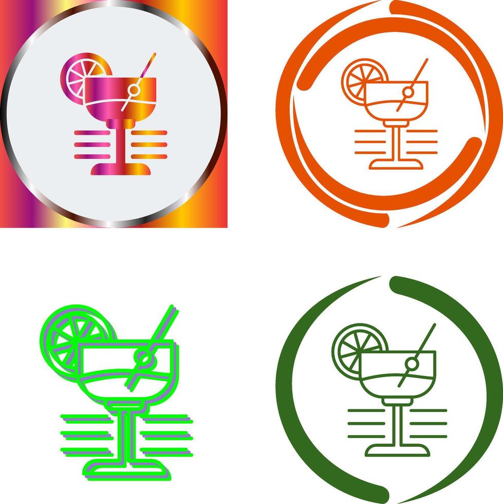 Martini Icon Design vector
