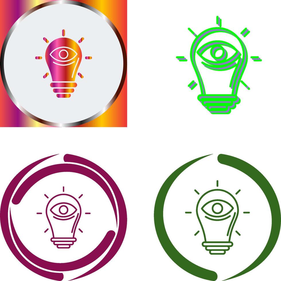 visionary Icon Design vector