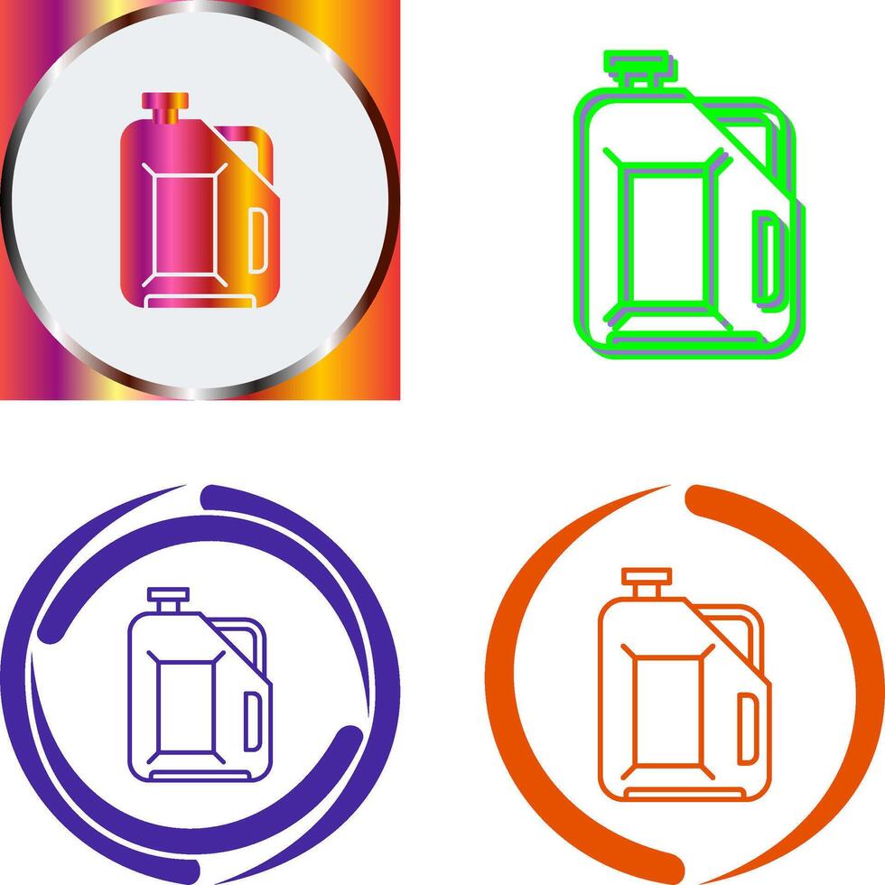 Jerrycan Icon Design vector
