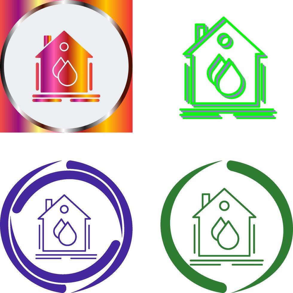 Water Icon Design vector