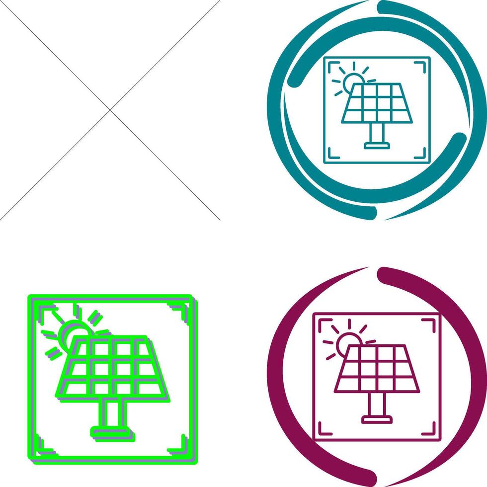 Panel Icon Design vector