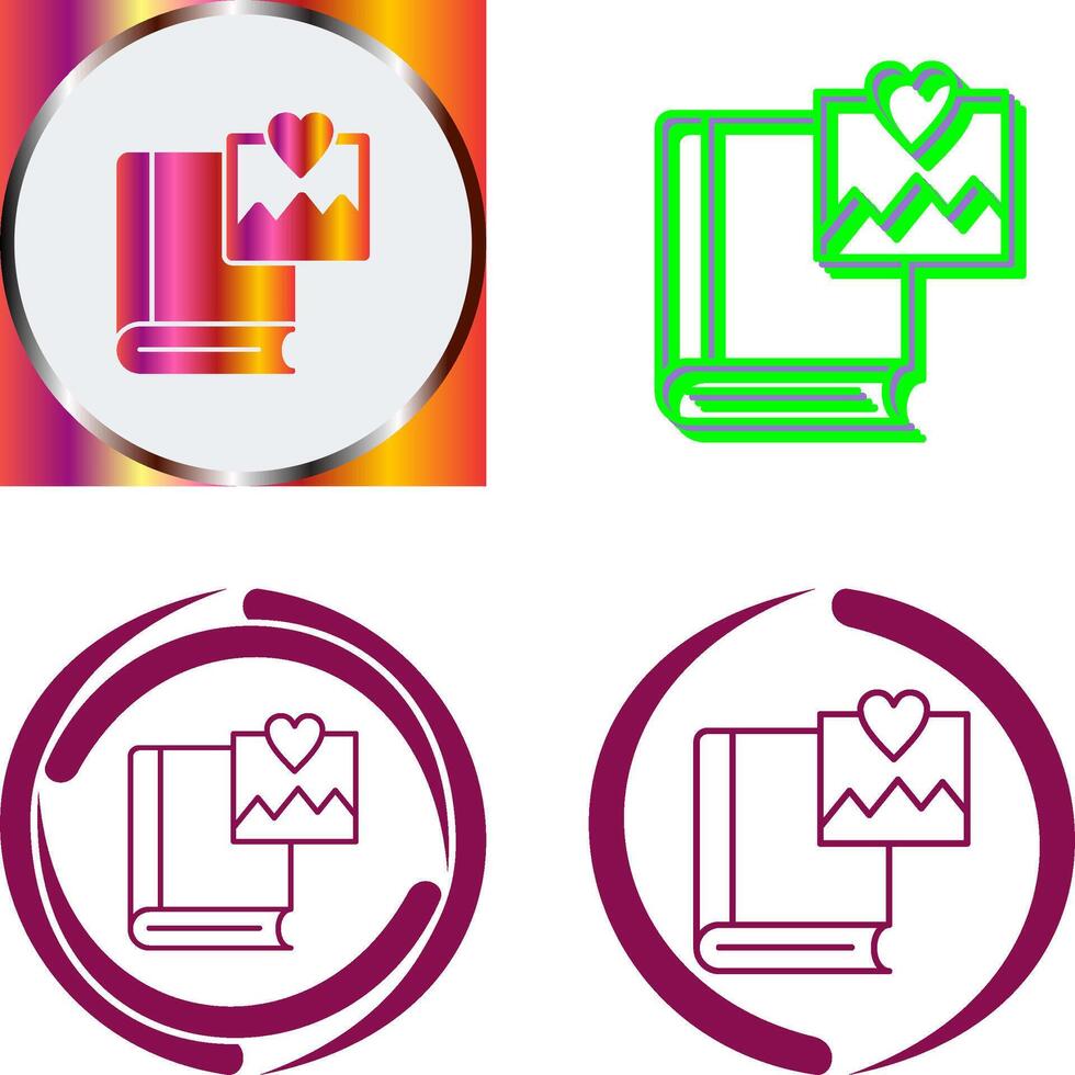 Pictures Icon Design vector