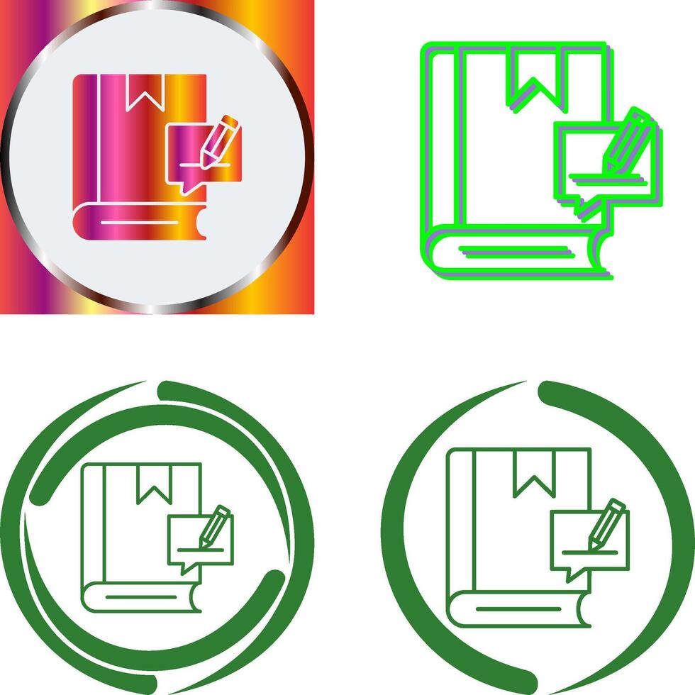 Editing Icon Design vector