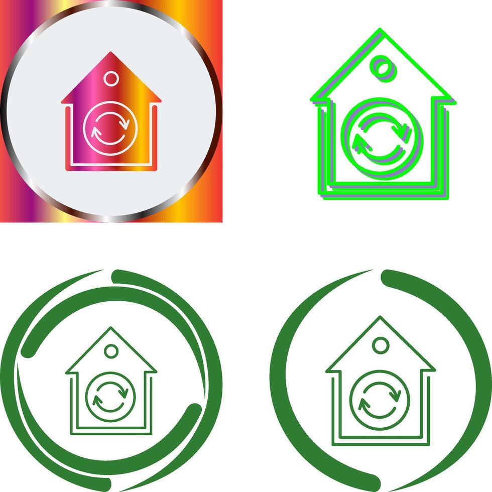 Rotate Icon Design vector