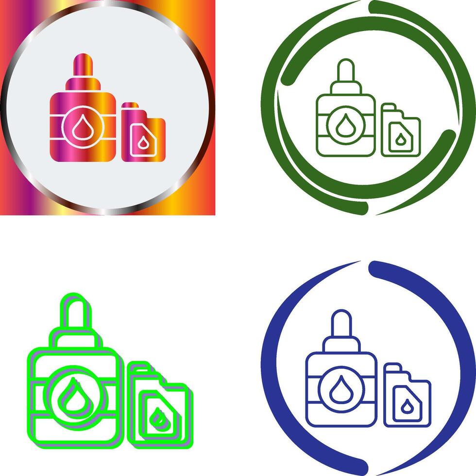 Ink Cartridge Icon Design vector