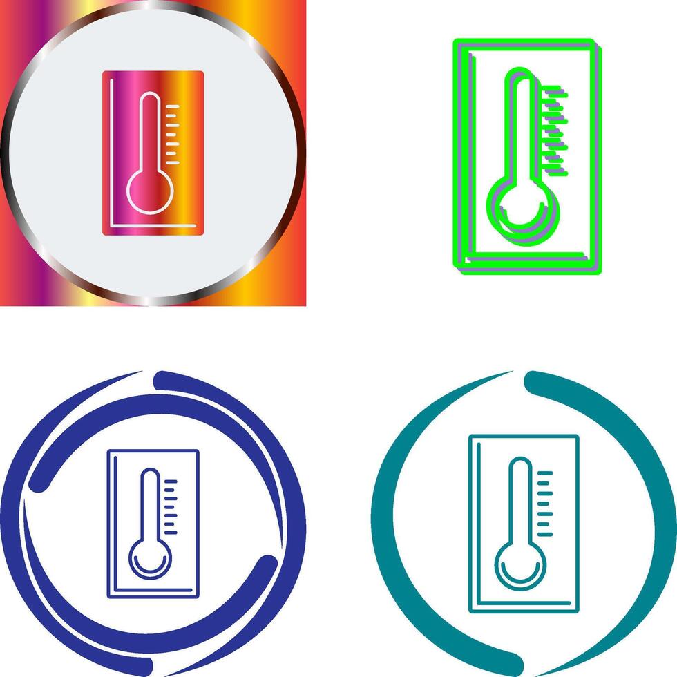 Thermometer Icon Design vector