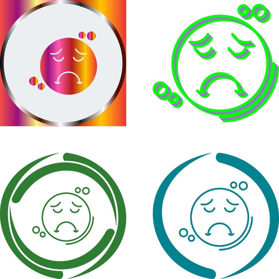 Sad Icon Design vector