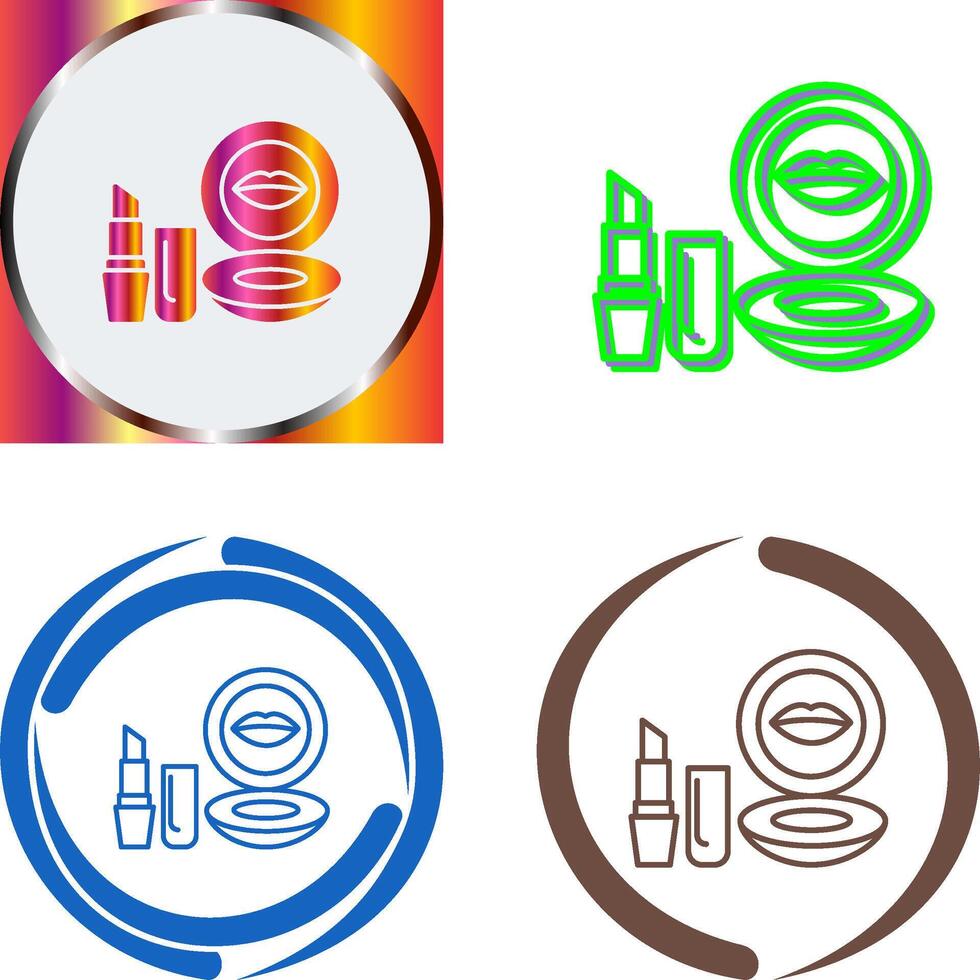 Makeup Icon Design vector