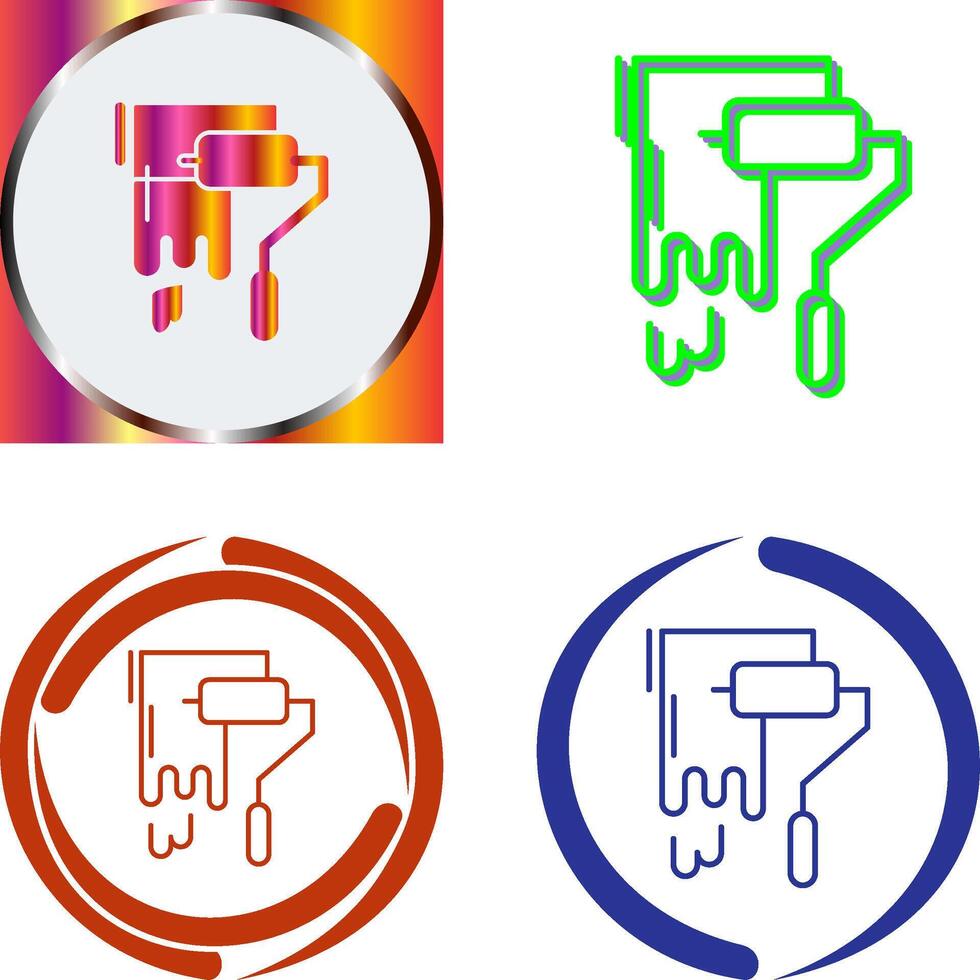 Painting Icon Design vector