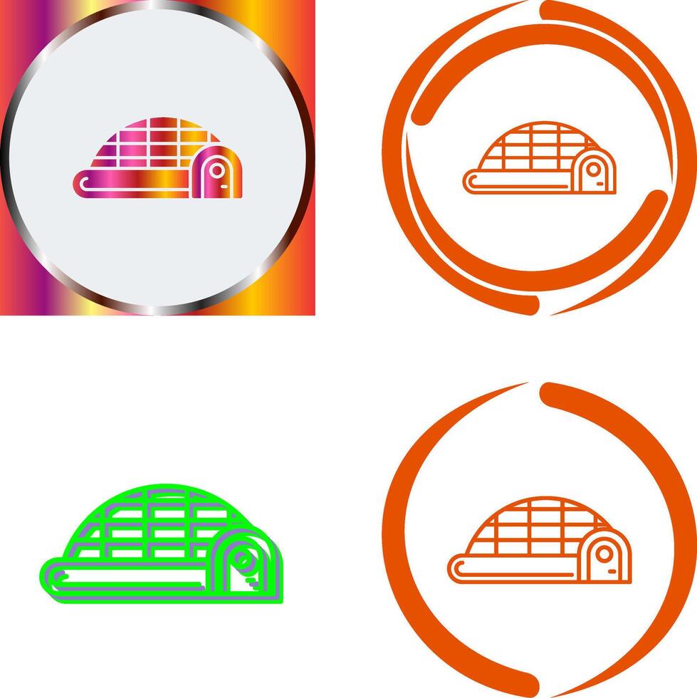 Igloo Icon Design vector