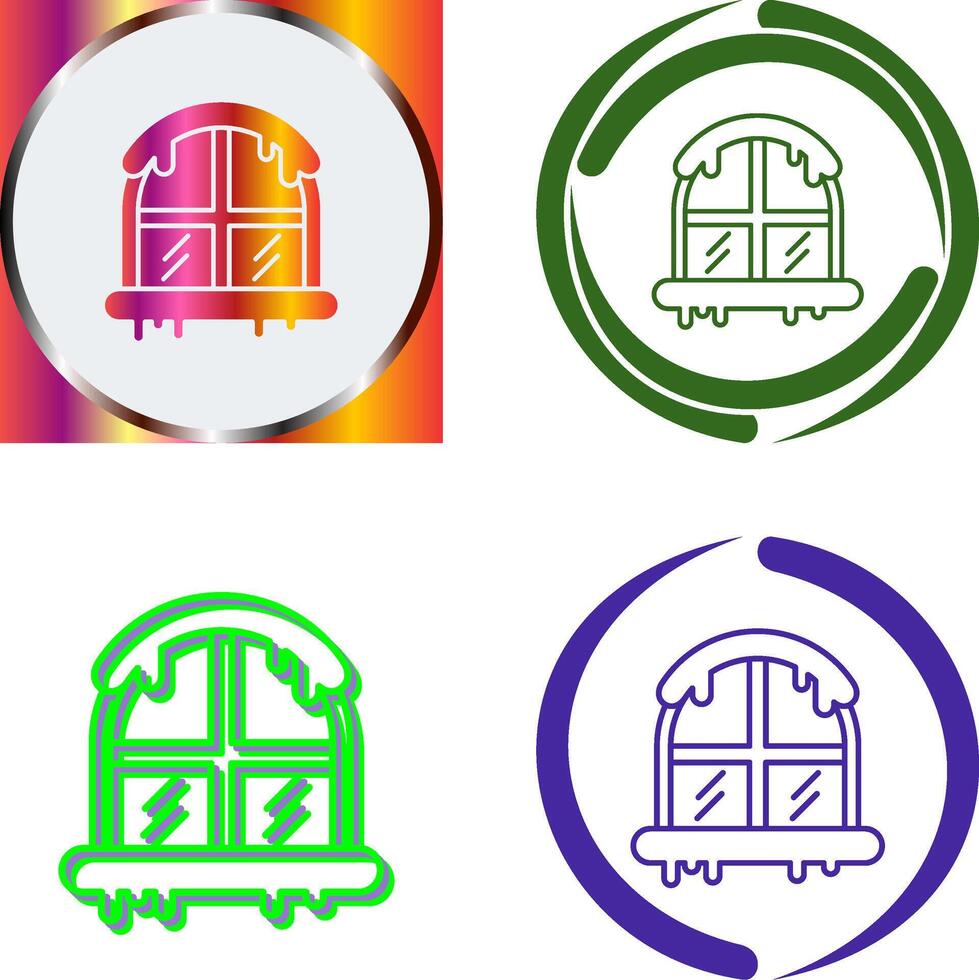 Window Icon Design vector