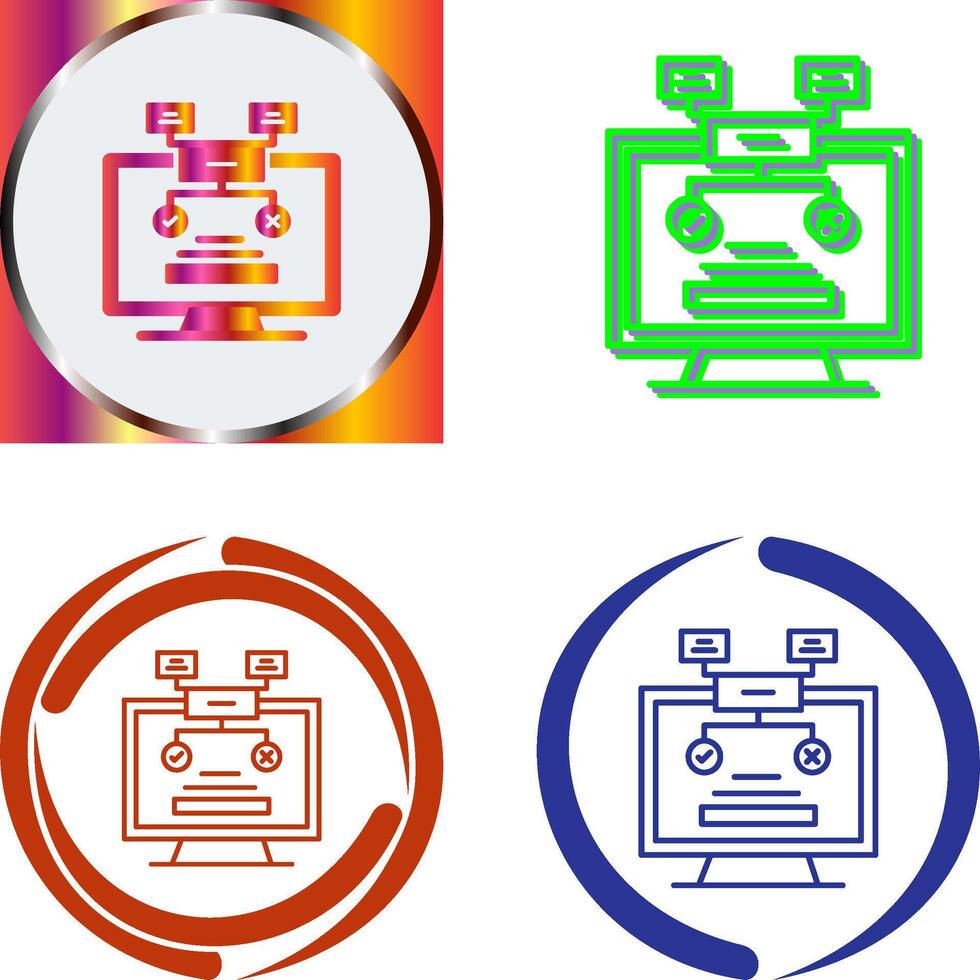 Methodology Icon Design vector