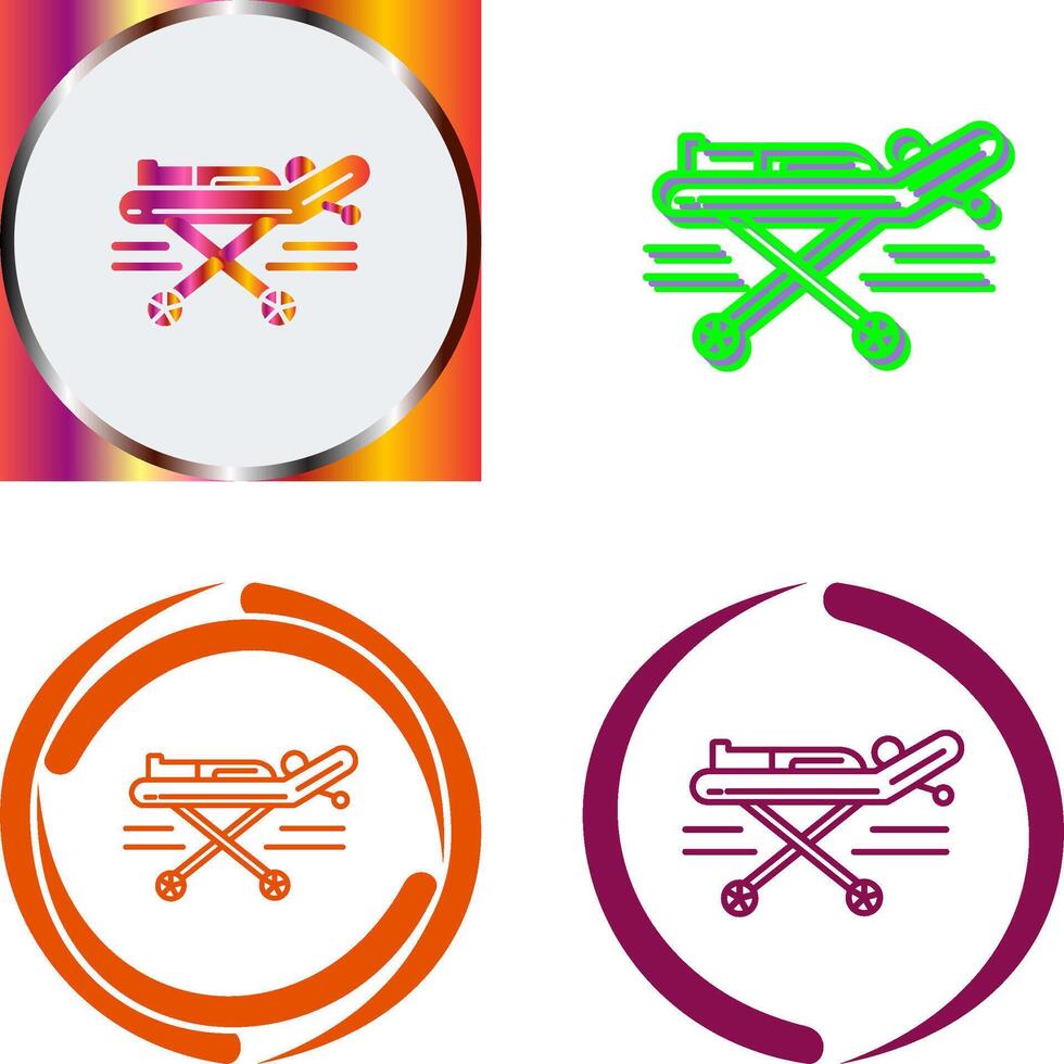 Stretcher Icon Design vector