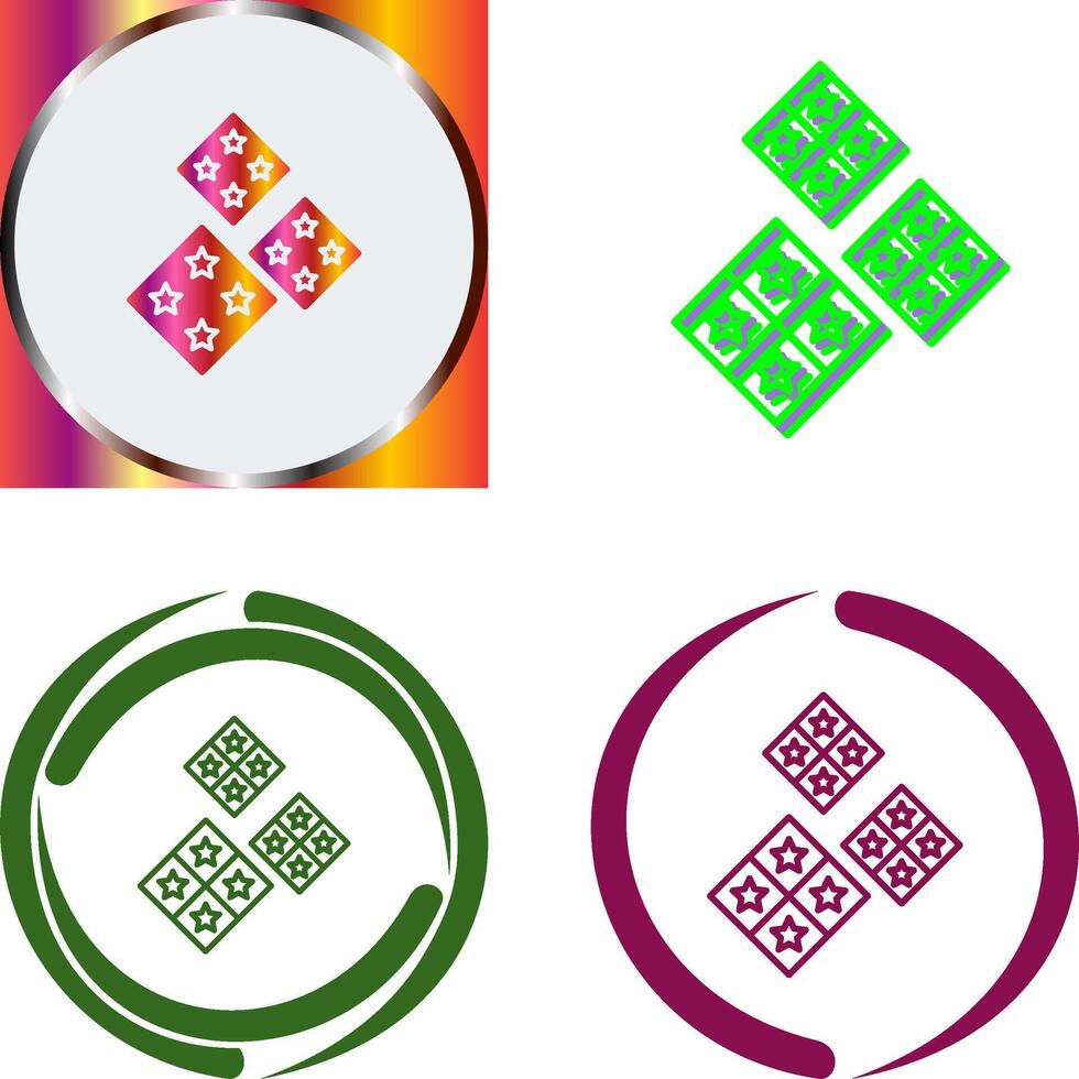 Tiles Icon Design vector