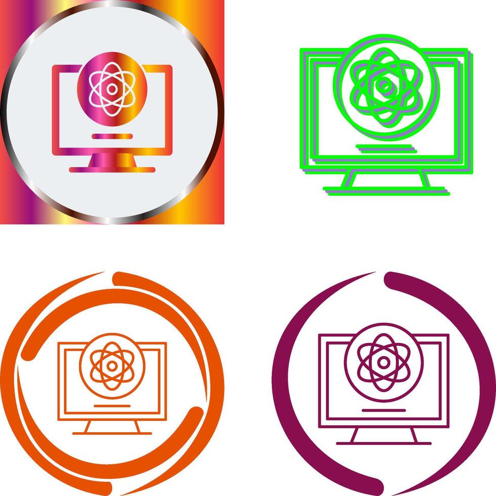 ATom Icon Design vector