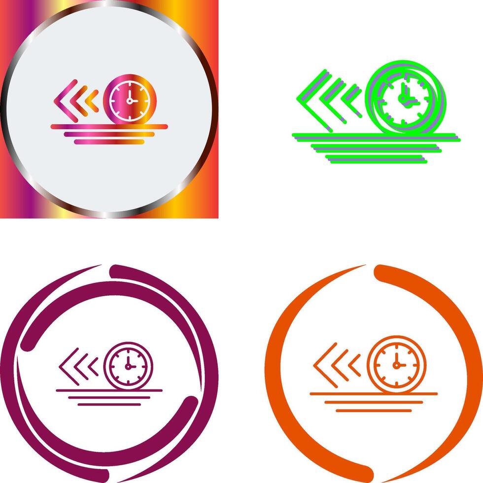 Time Management Icon Design vector