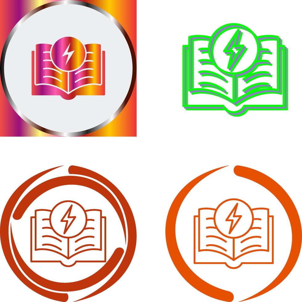 Electricity Icon Design vector