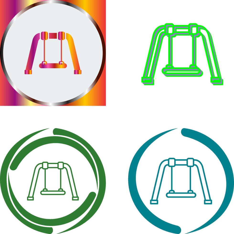Swing Icon Design vector